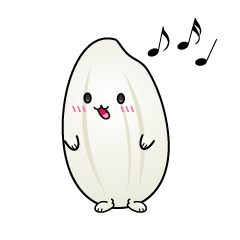 踊る小ちゃな米粒