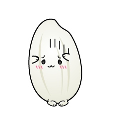 絶望する小ちゃな米粒