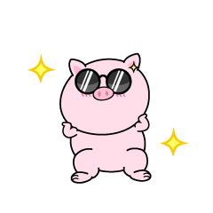 かっこいい小ブタ