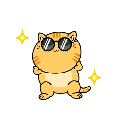 かっこいい小ちゃな茶トラ猫