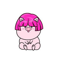 笑う小ちゃなブタダンサー（Risa）