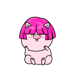 笑顔の小ちゃなブタダンサー（Risa）