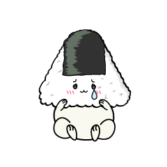 悲しい小ちゃなおにぎり