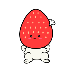 怒る小ちゃないちご大福