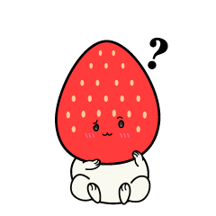 考える小ちゃないちご大福