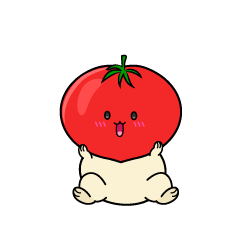 驚く小ちゃなトマト